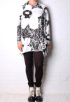 Rundholz Black Label Black and White Print Tee
