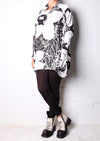 Rundholz Black Label Black and White Print Tee