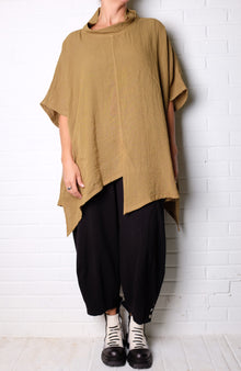  Gerties Asymmetric Tunic in Teak