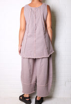 Bodil One Pocket Pant in Pink Heather