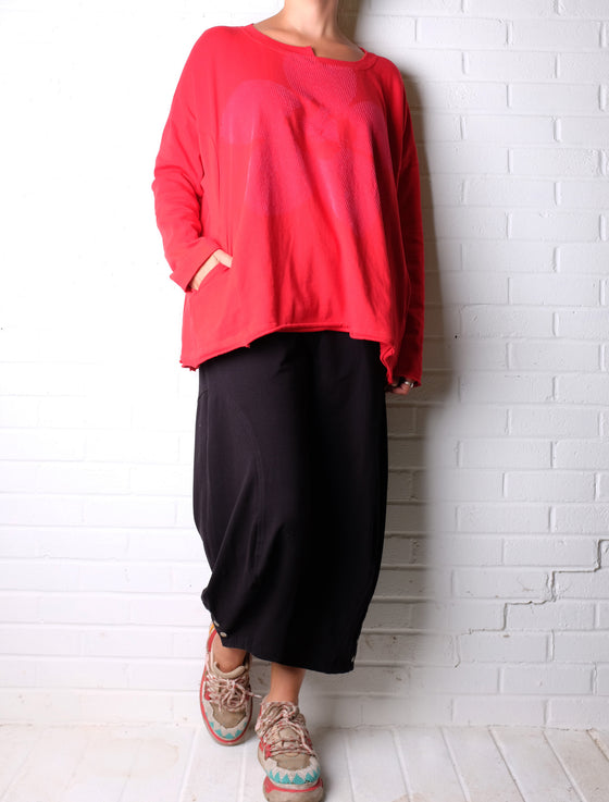 Rundholz Black Label Rose Lotus Flock Sweatshirt