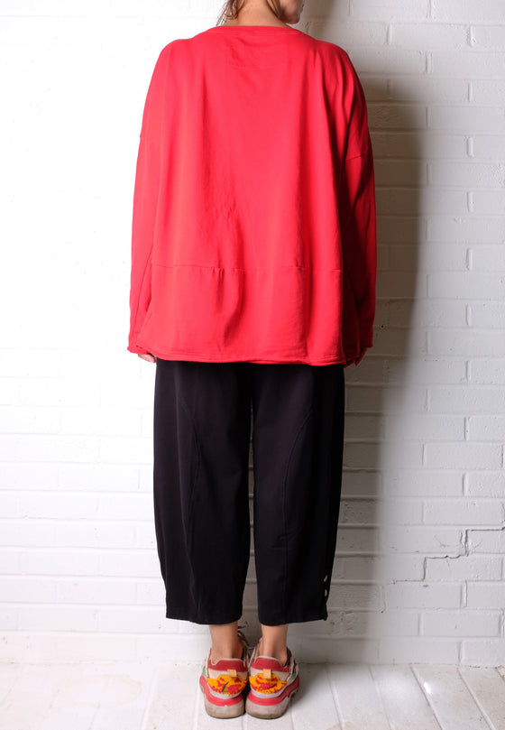 Rundholz Black Label Rose Lotus Flock Sweatshirt