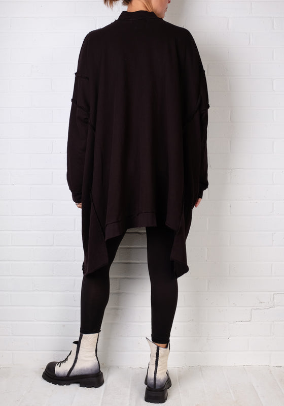 Bodil Pocket Top in Black