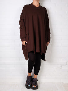  Bodil Pocket Top in Cocoa