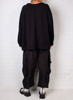 Dress To Kill Black Memory Crush Cargo Pant