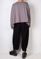 Rundholz Black Label Dark Grey Boxy Sweatshirt