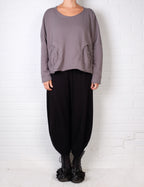 Rundholz Black Label Dark Grey Boxy Sweatshirt