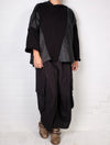 Papucei Black Patchwork Top