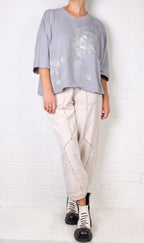 Cynthia Ashby Jem Pant in Ashby White