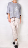 Cynthia Ashby Jem Pant in Ashby White