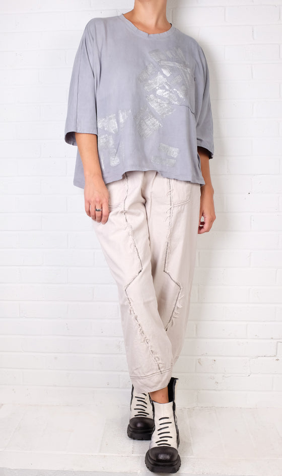 Cynthia Ashby Jem Pant in Ashby White