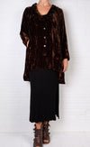 Grizas Copper Silk Velvet Jacket