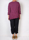 Chalet Ezra Top in Berry