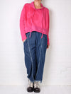 Rundholz Black Label Sweatshirt in Lotus Rose Flock