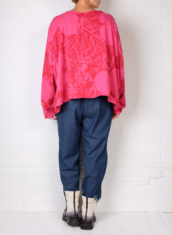 Rundholz Black Label Rose Print LS Tee