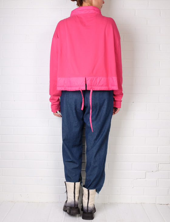 Rundholz Black Label Sweatshirt in Solid Lotus Rose