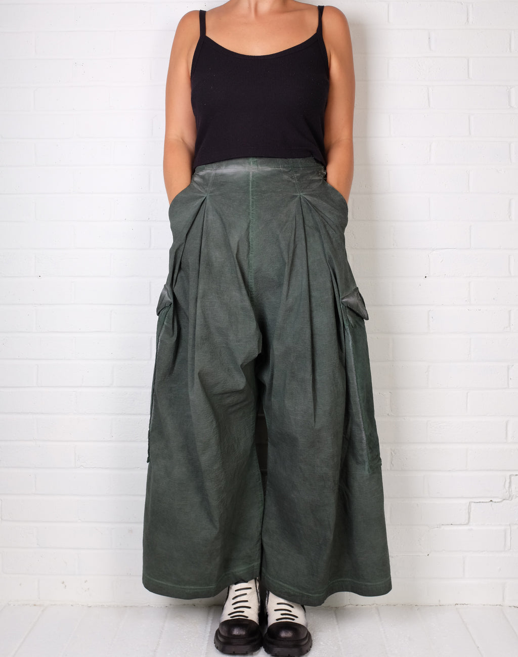 Rundholz DIP Trousers in Pine Cloud