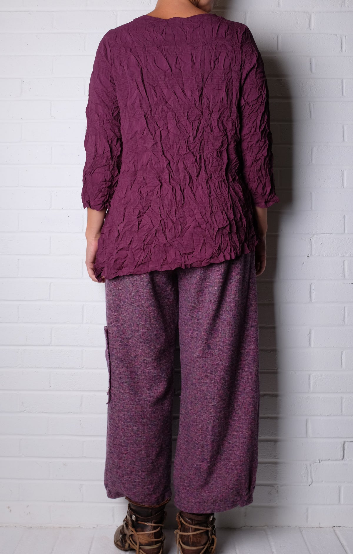 Bodil Pants in Mulberry