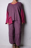 Bodil Pants in Mulberry