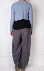 Cutloose Velvet Trim Mesh Dot Cardi (4 Colors)