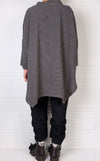 Cutloose One Size 3/4 Sleeve Cowl in Mini Check (Multiple Colors)