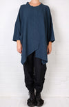 Cutloose One Size 3/4 Sleeve Cowl in Mini Check (Multiple Colors)