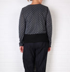 Cutloose Velvet Trim Mesh Dot Cardi (4 Colors)