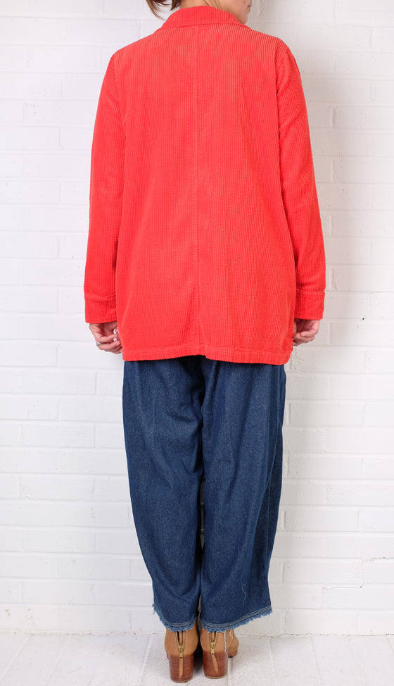Cutloose Car Coat in Roulette Lux Cord