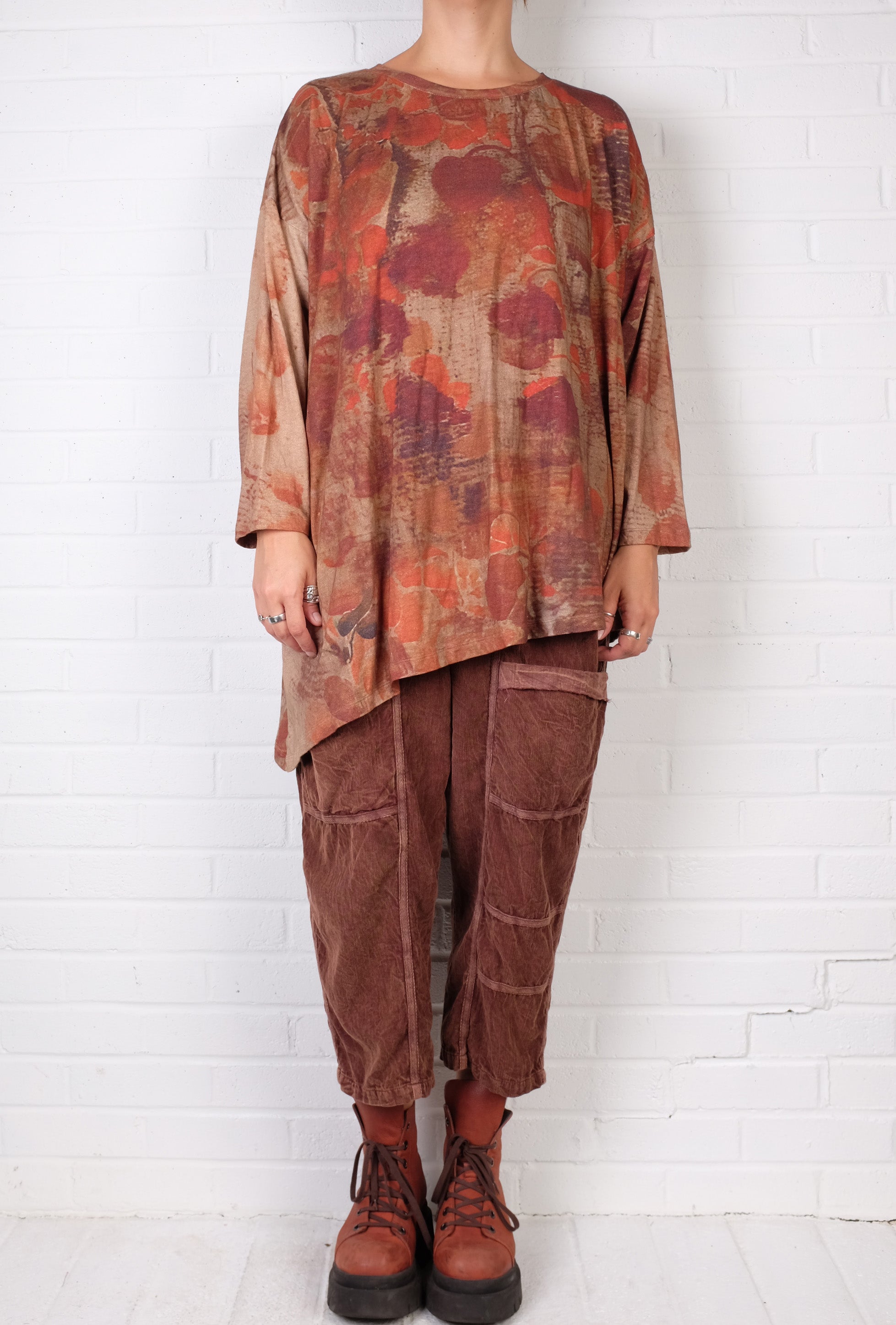 Krista Larson Long Sleeve Foliage Tee