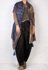 Krista Larson Fringe Shawl in Folklore Silk/Cotton