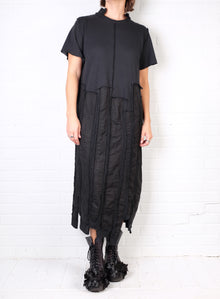  Loyko Oil Dress in Black