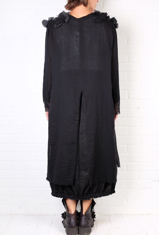 Loyko Butterfly Button Up Shirt/Duster
