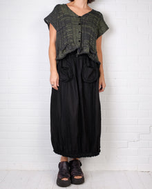  Paper Temples Foxy Vest in Pine