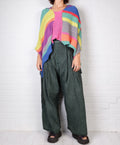 Paper Temples Cape Sweater in Multi