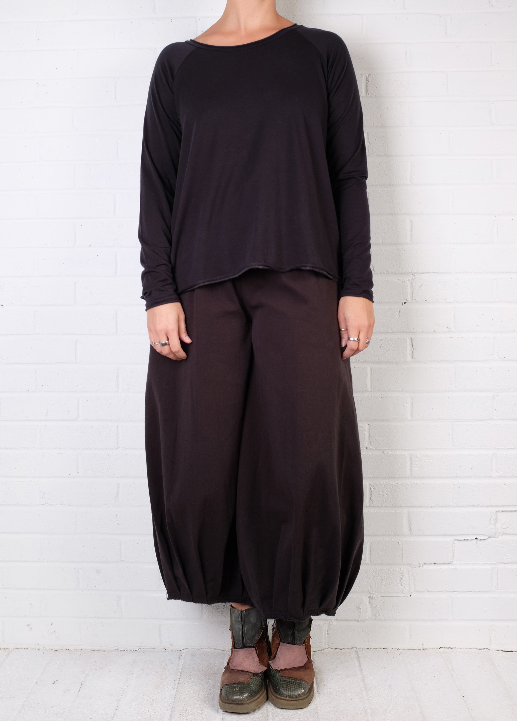 Privatsachen Ballassen Shirt in Charcoal