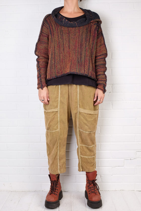 Paper Temples Gloria Pullover in Spice