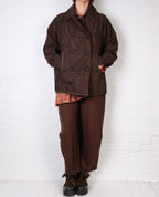 Mieko Mintz Denim Sun-Dye Kantha Pea Cot