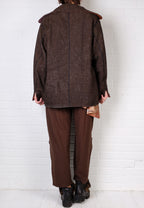 Mieko Mintz Denim Sun-Dye Kantha Pea Cot