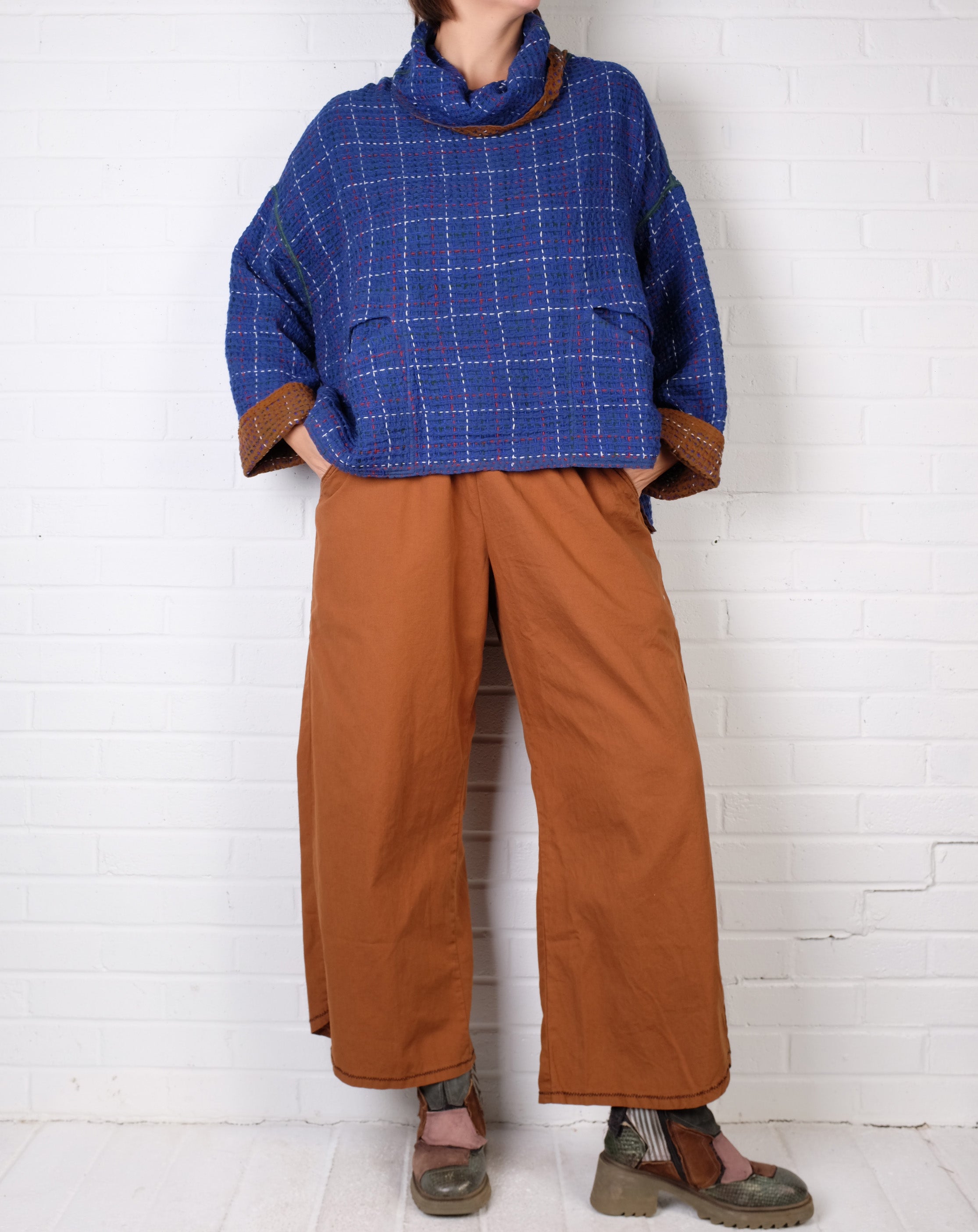Cynthia Ashby Irv Pants in Camel