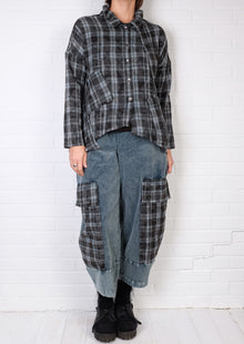  Beau Jours Mara Shirt in Tide