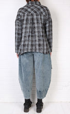 Beau Jours Joy Corduroy Mix Pant in Tide