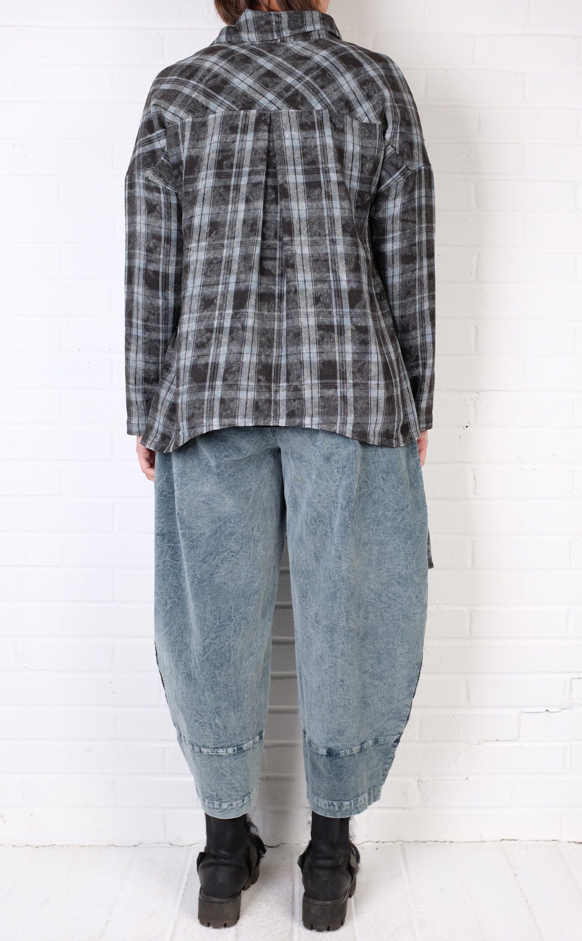 Beau Jours Joy Corduroy Mix Pant in Tide