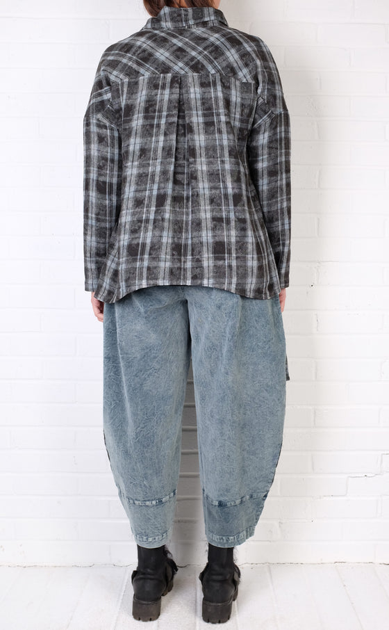 Beau Jours Mara Shirt in Tide