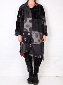  mSquare Plot Patch Jacket/Duster