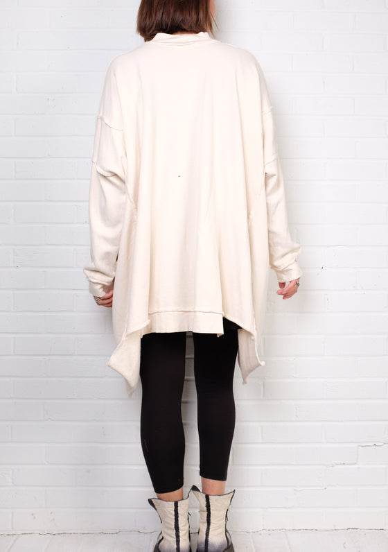 Bodil Pocket Top in Cream