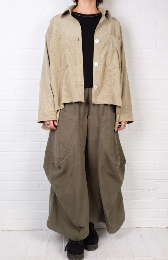 Dress To Kill Sage Dot 2 Pocket Jacket