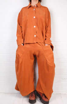 Dress To Kill Orange Harem Pants