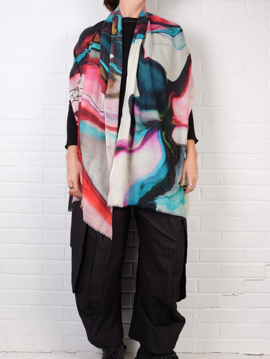 mSquare Cashmere Scarf (Multiple Colors)