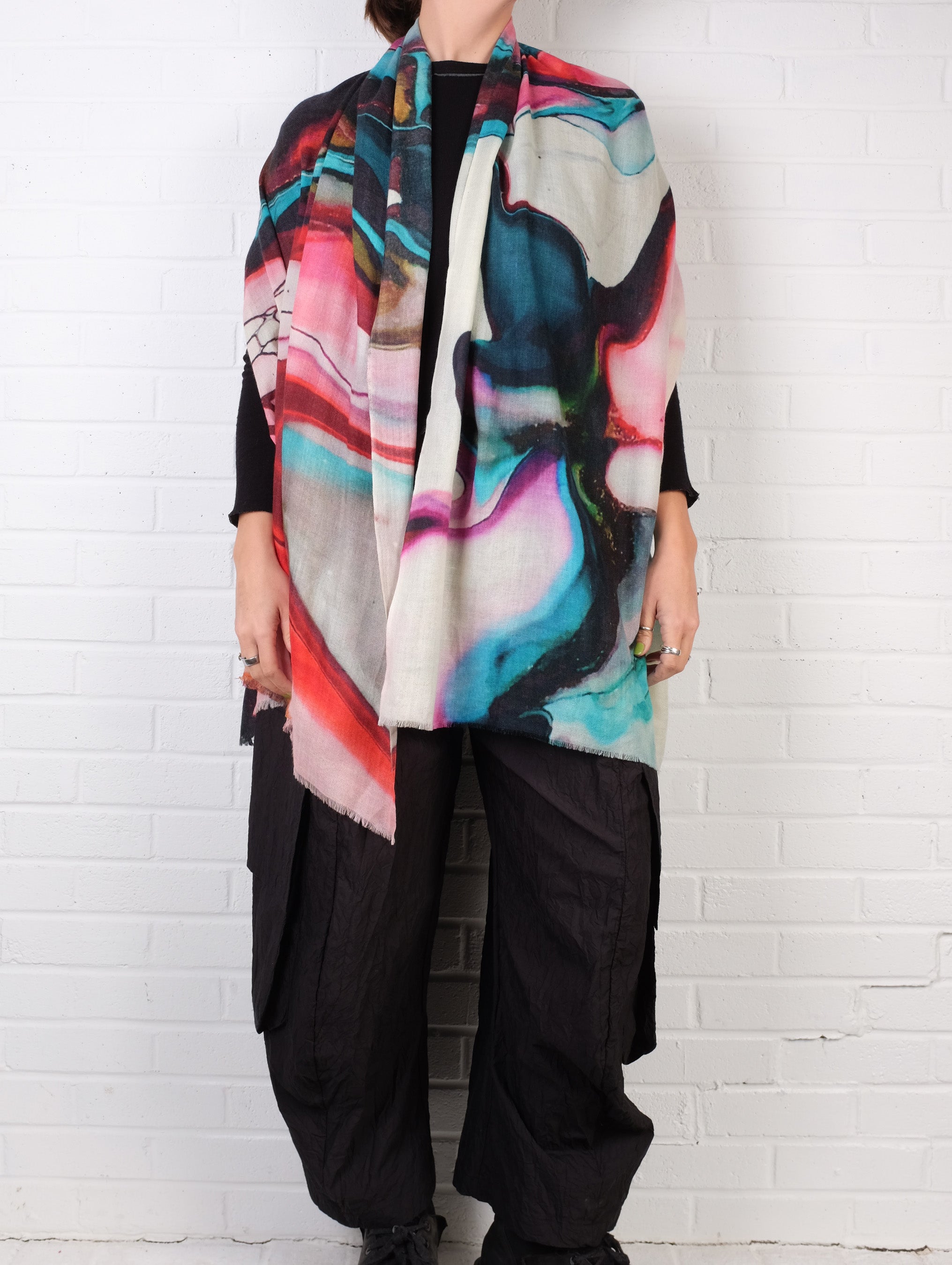 mSquare Cashmere Scarf (Multiple Colors)