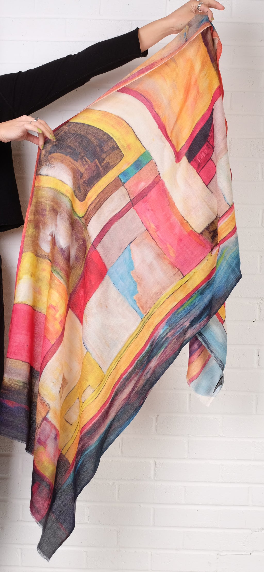 mSquare Cashmere Scarf (Multiple Colors)